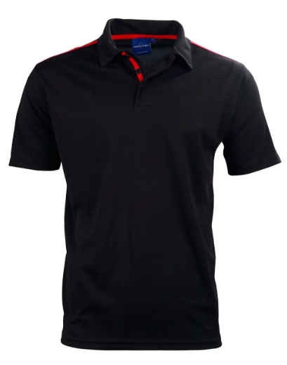 Picture of Winning Spirit, Kids Ultra Dry S/S Contrast Polo